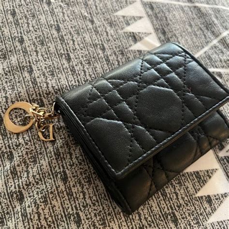 lady dior wallet second hand.